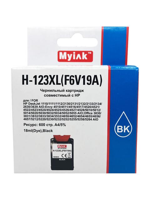 Картридж для (123XL) HP DeskJet  2130 F6V19AE (R) Black MyInk