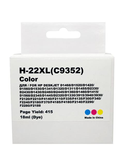 Картридж для ( 22XL) HP DJ 3920/3940 C9352CE (R) Color MyInk Т/У