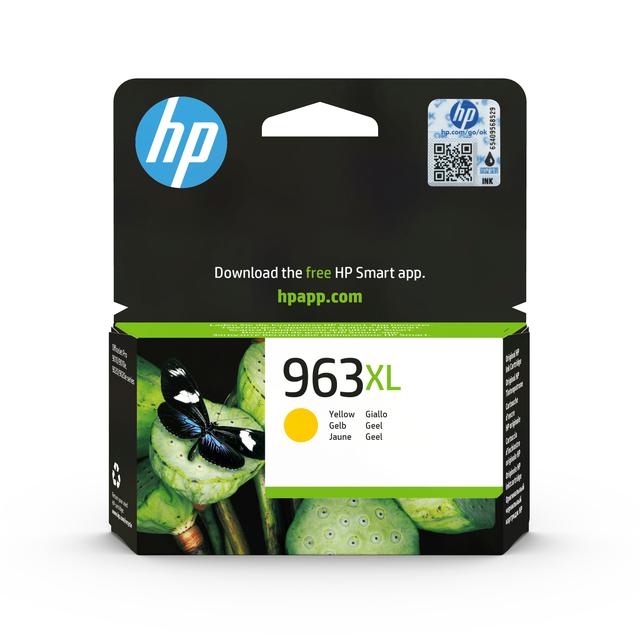 Картридж 963XL для HP OfficeJet Pro 901x/ 902x/ HP, 1,6К (О) жёлтый 3JA29AE