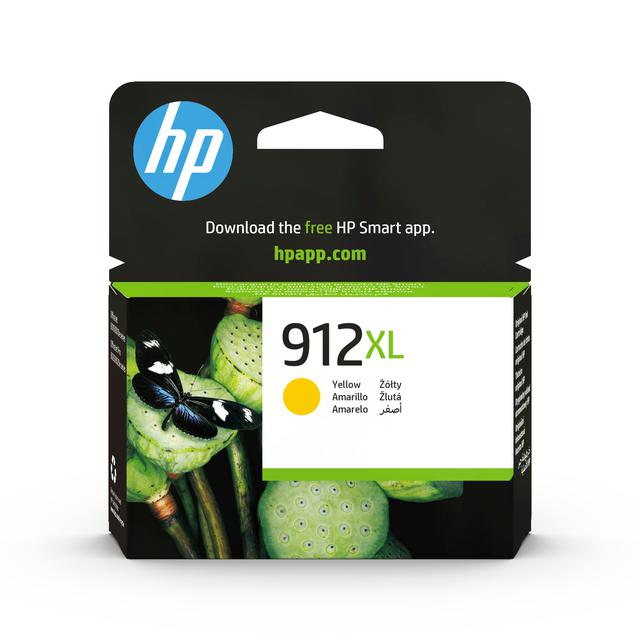 Картридж струйный 912XL для HP OfficeJet 801x/ 802x, 825стр. (О) жёлтый 3YL83AE