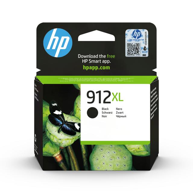 Картридж струйный 912XL для HP OfficeJet 801x/ 802x, 825стр. (О) чёрный 3YL84AE