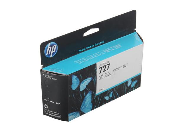 Картридж 727 для HP DJ T920/ T1500 (O) B3P23A, photoblack, 130 мл