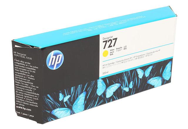 Картридж 727 для HP DJ T920/ T1500, 300ml (O) Yellow F9J78A