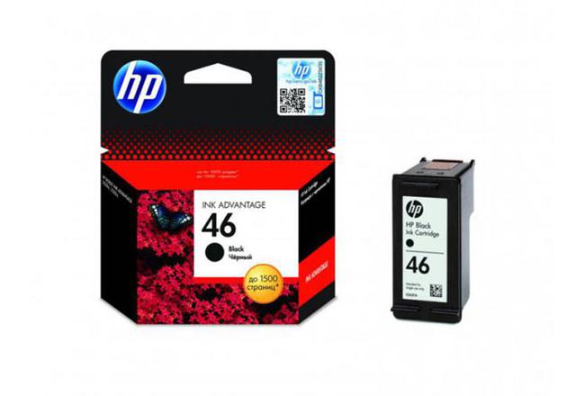 Картридж 46 для HP DJ 2020/ 2520,1,5К (O) CZ637AE, BK