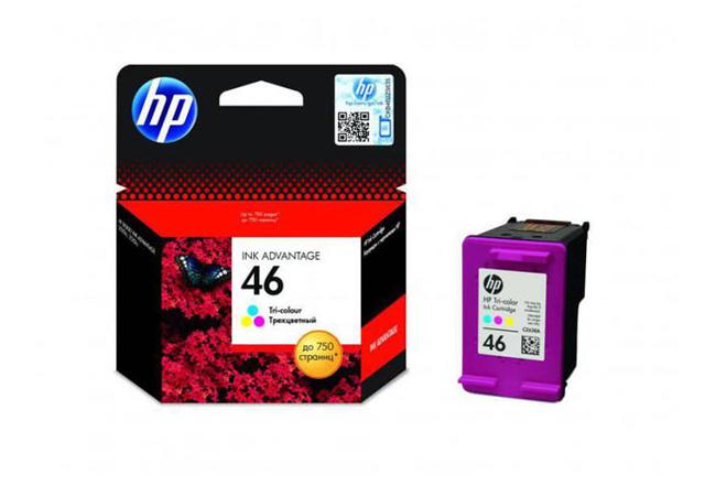 Картридж 46 для HP DJ 2020/ 2520, 0,75К (O) CZ638AE, Color