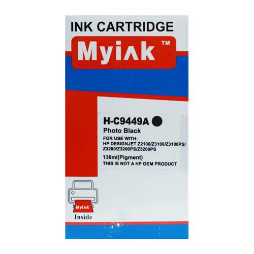 Картридж для ( 70) HP DesignJet  Z2100/Z3100/Z3200 C9449A Photo Black (130ml, Dye) MyInk