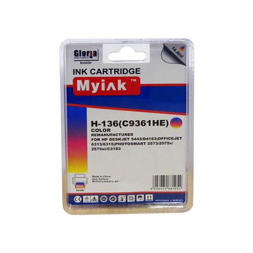 Картридж для (136) HP DJ 5443/ PSC 2573 C9361HE (R) Color MyInk  SAL