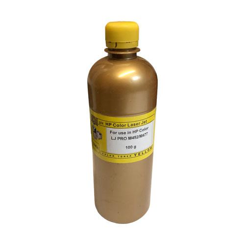 Тонер для HP Color LJ M452/M477/M454 (фл, 100,желтый,Chemical/MKI) Gold ATM