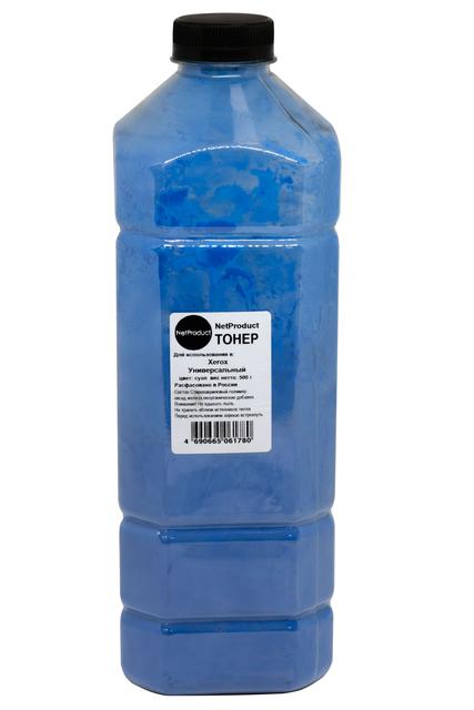 Тонер NetProduct Универсальный для Xerox , C, 500 г, канистра