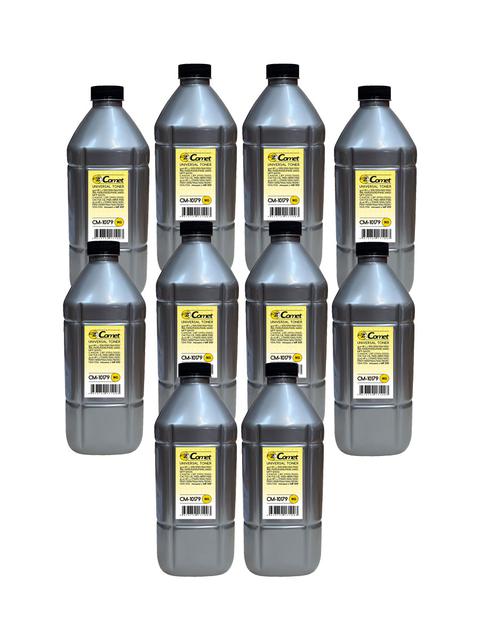 Тонер для HP Универсал тип  CM-10179 (фл,1кг, COMET) (УПАКОВКА 10шт) Silver ATM