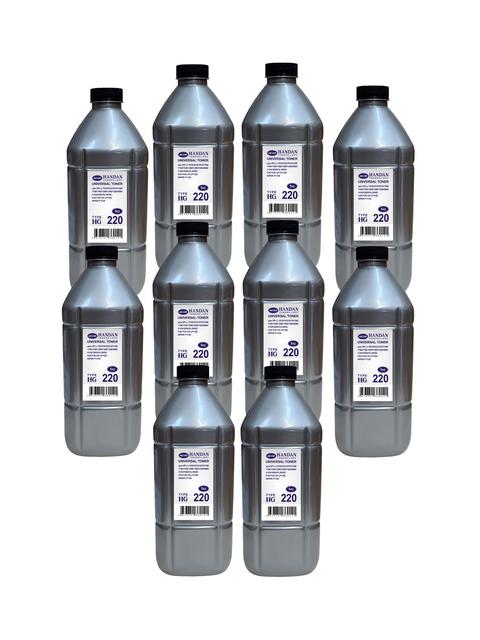 Тонер для HP Универсал тип HG220 (фл,1кг,HANDAN) (УПАКОВКА 10шт) Silver ATM