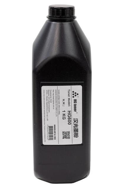 Тонер HANDAN (HG600) универсальный для HP LJ M607/ 608/ 609/ M404/ 405/ M507n, Bk, 1кг, флакон
