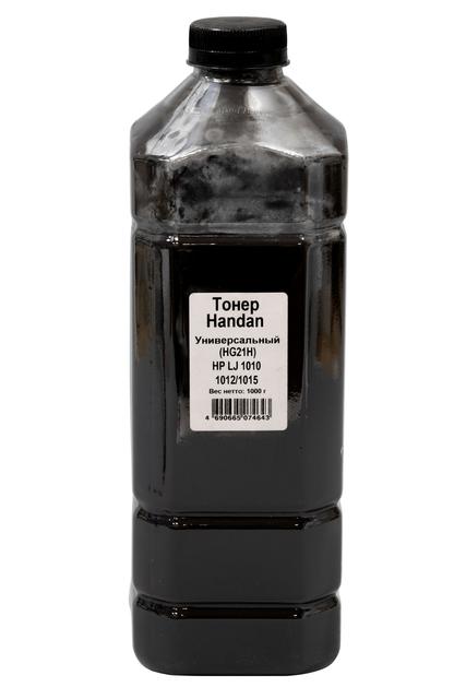 Тонер HANDAN (HG21H) универсальный для HP LJ 1010/ 1012/ 1015, Bk, 1кг, канистра