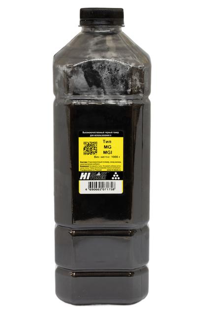 Тонер Hi-Black Тип MG/ MGI, Bk, 1 кг, канистра