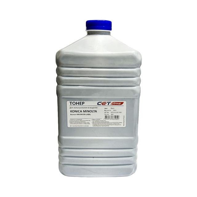 Тонер для KONICA MINOLTA Bizhub 185/226/225i (TN-116/TN-118) (фл,500,KB9) CET, CET111132-500