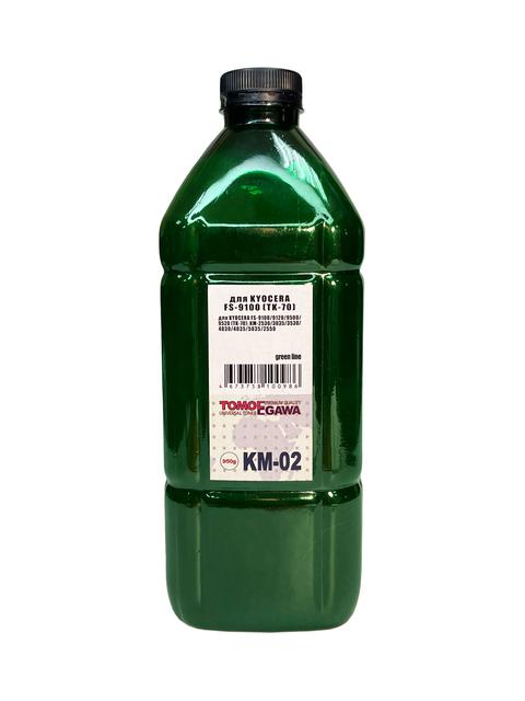 Тонер для KYOCERA FS-9100/9120/9500/9520DN (TK-70) (фл,950, KM-02 TOMOEGAWA) Green Line