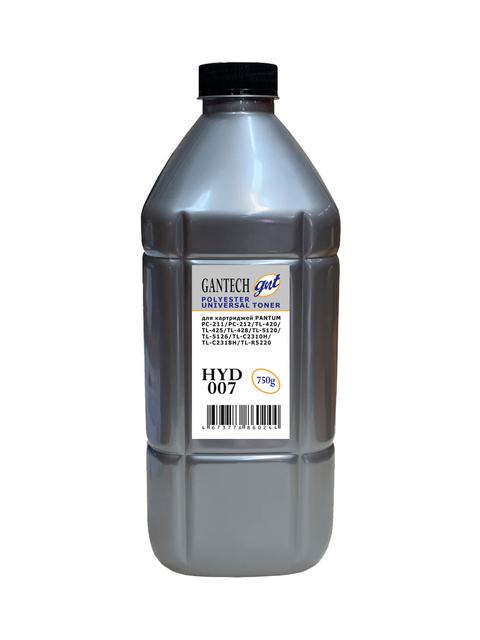 Тонер для PANTUM Универсал тип HYD007 (фл,750,GNT,Polyester) Silver ATM