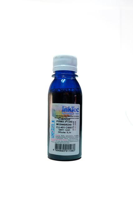 Чернила InkTec (C5051) для Canon PIXMA iP7240/ MG5440/ 6340 (CLI-451), C, 0,1 л.