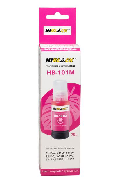 Контейнер с чернилами Hi-Black (HB-E101) для Epson EcoTank L4150/ 4160, M , 70ml