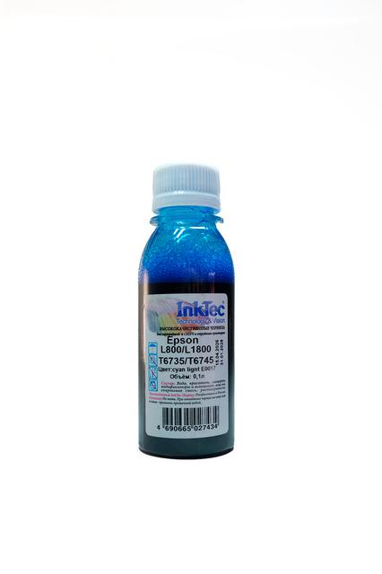 Чернила InkTec (E0017) для Epson L800/ L1800 (T6735/  T6745), CL, 0,1 л.