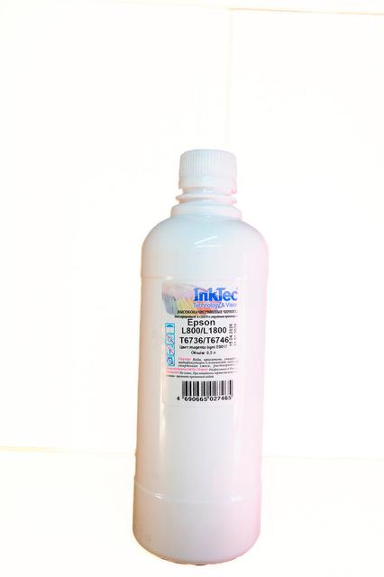 Чернила InkTec (E0017) для Epson L800/ L1800 (T6736/  T6746), ML, 0,5 л.