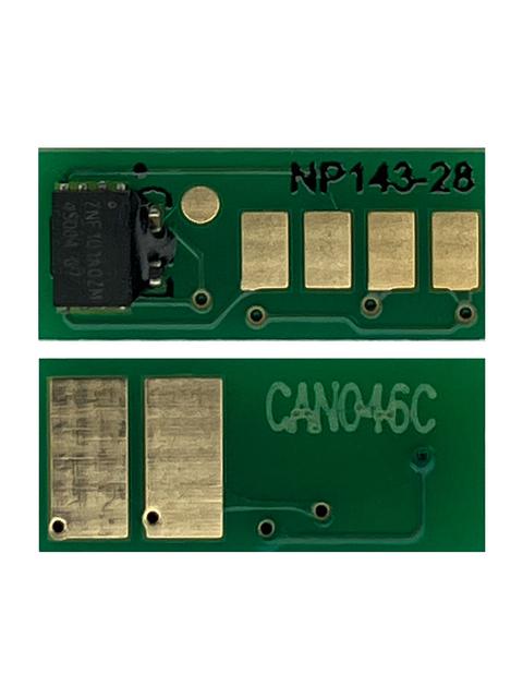 Чип к-жа (046 C) для Canon LBP653Cdw/654Cx,MF732Cdw/734Cdw/735Cx, HP LJ Color M452 (2.3K,OEM Size,Green) Cartridge 046C/CF411A cyan JT