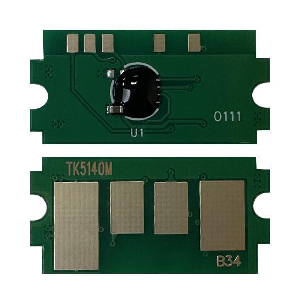 Чип к-жа (TK-5140M) Kyocera ECOSYS P6130/M6030/M6530 (5K) (type B34) magenta UNItech(Apex)