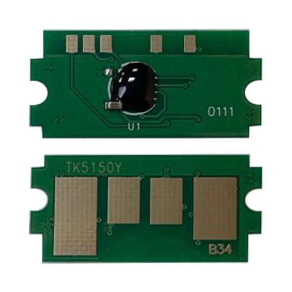 Чип к-жа (TK-5150Y) Kyocera ECOSYS P6035/M6035/M6535 (10K) (type B34) yellow UNItech(Apex)