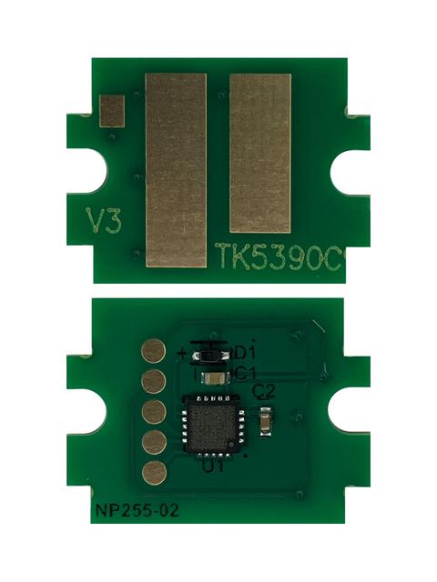 Чип к-жа (TK-5390 C) Kyocera PA4500cx (13K) cyan UNItech (Zhono)