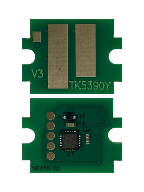 Чип к-жа (TK-5390 Y) Kyocera PA4500cx (13K) yellow UNItech (Zhono)