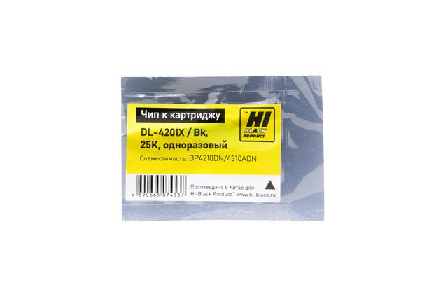 Чип Hi-Black для Pantum BP4210DN/ 4310ADN (DL-4201X), Bk, drum, 25K, одноразовый