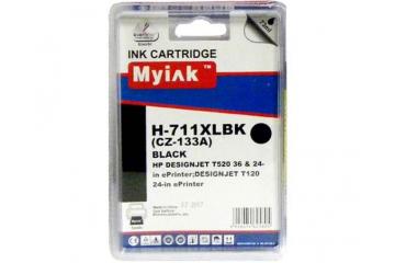 CZ133A Cartridge №711 HP Designjet T120/ T520 (Black) (73 ml, Pigment) (MyInk)