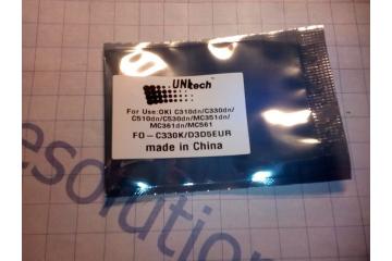 Chip for OKI C310/C330/ C510/ C530/ MC361/ MC561 (black) (3.5K) (100%)
