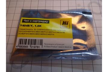 Чип жёлтый для картриджа CLT-Y404S Samsung Xpress C430/ 480 (регион CIS) (1000 стр.) (100%)